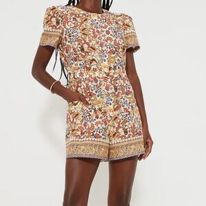 NWT Tuckernuck sun-drenched Porto Jessa romper sz Lg